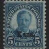 Scott# 663 "KANSAS OVERPRINT - ROOSEVELT" MINT