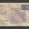 FIRST FLIGHT - BALTIMORE TO BERMUDA, FAM17 TIED WITH C7 * SEE SCANS *