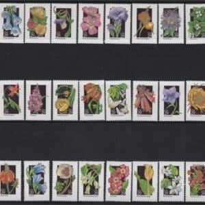 Scott# 2647-96 "WILDFLOWERS" COMPLETE SINGLES SET (50) MNH