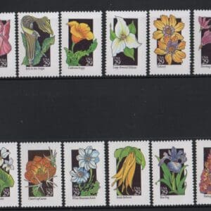 Scott# 2647-96 "WILDFLOWERS" COMPLETE SINGLES SET (50) MNH - Image 2