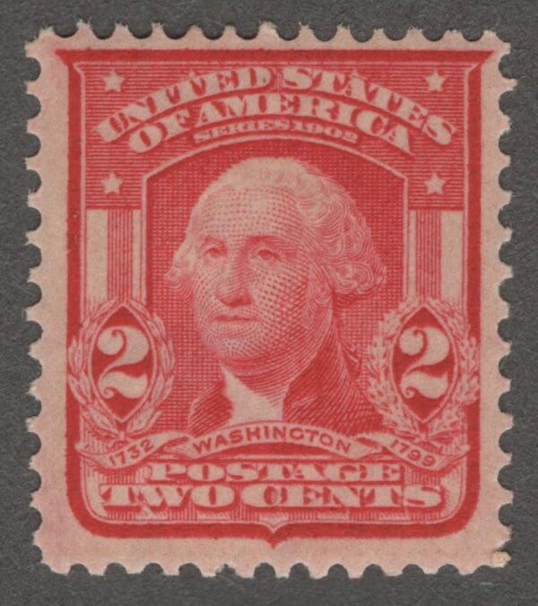 Scott# 319i "WASHINGTON" TYPE II, MINT, NICELY CENTERED