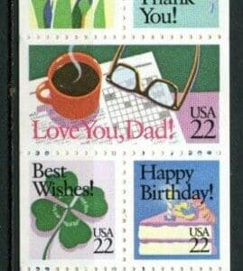 Alternative view of Scott# 2267-74 (BK155) "SPECIAL OCCASIONS" INTACT BOOKLET (10)
