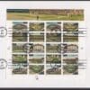 Scott# 3510 "BASEBALL PLAYING FIELDS" W/FOUR CITIES FIRST DAY CANCELS