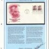 Scott# 2177 BUFFALO BILL CODY FIRST DAY ART CRAFT PRESENTATION SHEET