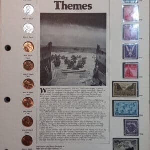 COINS & STAMPS ON HARD STOCK DISPLAY PAGES SUITABLE for FRAMING *L@@K* - Image 4