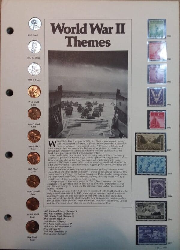 COINS & STAMPS ON HARD STOCK DISPLAY PAGES SUITABLE for FRAMING *L@@K* - Image 4