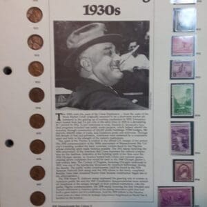 COINS & STAMPS ON HARD STOCK DISPLAY PAGES SUITABLE for FRAMING *L@@K* - Image 3