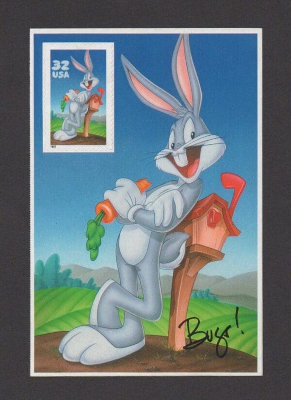 Scott# 3137c "BUGS BUNNY - LOONEY TUNES" S/A SINGLE PANE (1) MNH