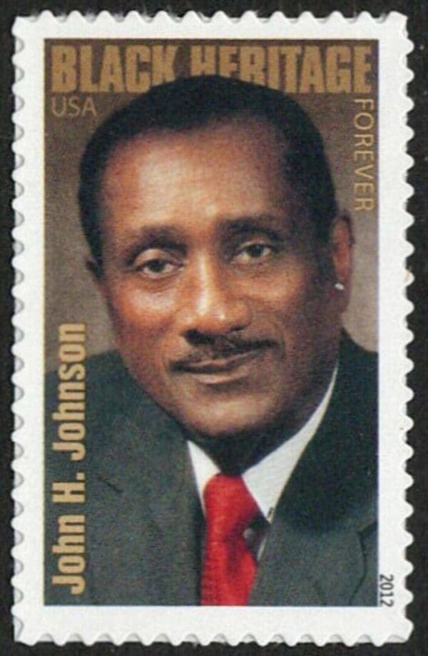 Scott# 4624 "JOHN H JOHNSON - PUBLISHER" S/A SINGLE, MNH