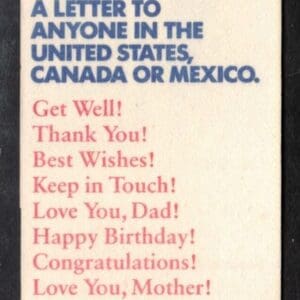 Scott# 2267-74 (BK155) "SPECIAL OCCASIONS" INTACT BOOKLET (10)