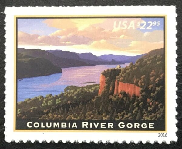 Scott #5041 "COLUMBIA RIVER GORGE" EXPRESS MAIL S/A SINGLE, MNH