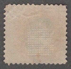 Alternative view of Scott# 112 "FRANKLIN" 1869 PICTORIAL WITH A SON NEGATIVE CROSSROADS CANCEL