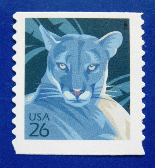 Scott# 4141 "FLORIDA PANTHER" S/A COIL SINGLE,  MNH