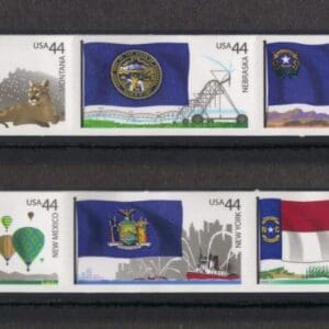 Scott# 4303-12 "FLAGS OF OUR NATION" PNC SET-(2) x (5) EACH, MNH