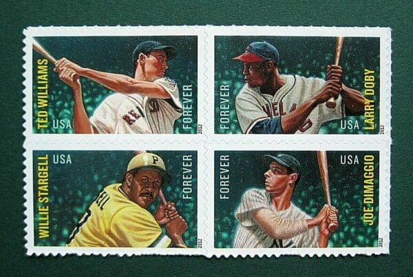 Scott# 4694-97 MAJOR LEAGUE BASEBALL ALL STARS BLOCK (4) MNH