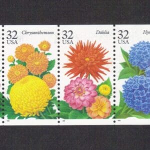 Scott# 2993-97 BK231 "FALL GARDEN FLOWERS" INTACT BOOKLET (20) - Image 2