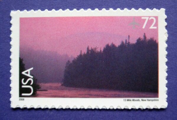 Scott# C144 "13-MILE WOODS" MNH S/A SINGLE, NICELY CENTERED