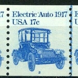 Scott# 1906 "ELECTRIC CAR" MNH PNC 5, PLATE #2, NICELY CENTERED