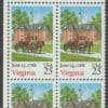Scott# 2345 "VIRGINIA STATEHOOD BICENTENNIAL" ZIP BLOCK (4) MNH