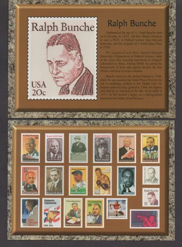 1999 USPS "BLACK HERITAGE" JUMBO POST CARDS SET (20) UNUSED - Image 10