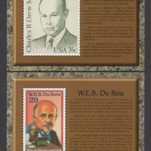 1999 USPS "BLACK HERITAGE" JUMBO POST CARDS SET (20) UNUSED - Image 7