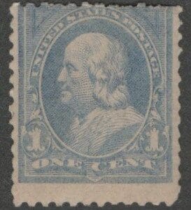 Scott# 246 "FRANKLIN" MNH BUREAU ISSUE, UNWATERMARKED