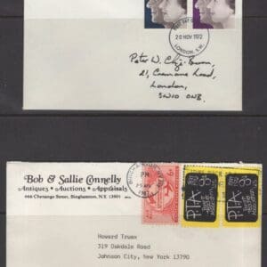 WW COVER LOT (22) NICE MIX OF GB, VATICAN, GHANA, UN AND US COVERS - Image 5