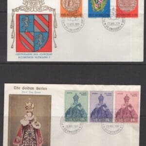 WW COVER LOT (22) NICE MIX OF GB, VATICAN, GHANA, UN AND US COVERS - Image 8
