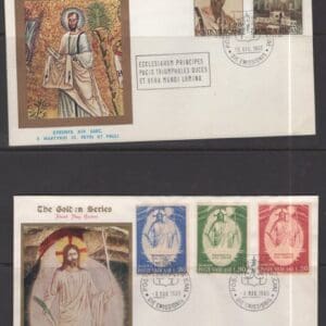 WW COVER LOT (22) NICE MIX OF GB, VATICAN, GHANA, UN AND US COVERS - Image 9
