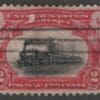 Scott# 295 "PAN AMERICAN" USED, BAR GRID CANCEL, NICELY CENTERED