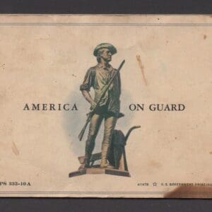 Alternative view of FORM PS 333-10A POSTAL WAR SAVINGS BONDS STAMP DEPOSIT ALBUM-USED