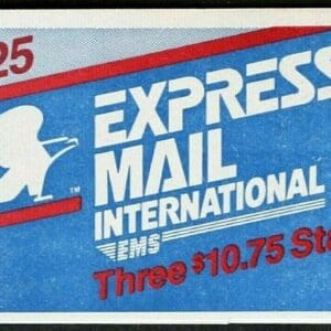 Alternative view of Scott# 2122c (BK149) "EXPRESS EAGLE" INTACT BOOKLET (3) PLATE# 2222
