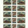 Scott# 5378-80 TRANSCONTINENTAL RAILROAD S/A SHEET (18) MNH