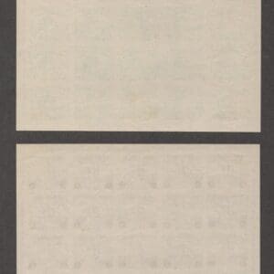 Alternative view of Scott#s 730 & 731 FARLEY SOUVENIR SHEETS, MNH, NICELY CENTERED
