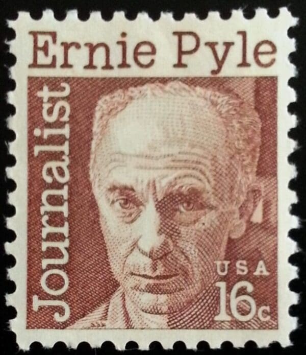 Scott# 1398 "ERNEST T PYLE - JOURNALIST" MNH, NICELY CENTERED