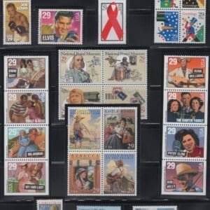 Alternative view of 1993 COMMEMORATIVES YEAR SET (71) ISSUES, MNH, NICELY CENTERED