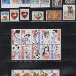 1994 COMMEMORATIVES YEAR SET (97) ISSUES, MNH, NICELY CENTERED