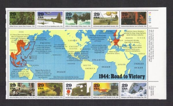 1994 COMMEMORATIVES YEAR SET (97) ISSUES, MNH, NICELY CENTERED - Image 4