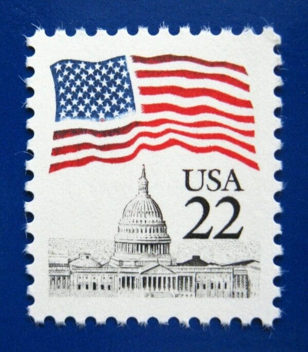 Scott# 2114 "FLAG OVER CAPITAL" MNH SINGLE, NICELY CENTERED