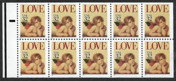 Scott# BK229, 2959A "LOVE STAMP" UNEXPLODED BOOKLET (20) - Image 2