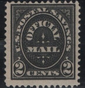 Scott# O121 "POSTAL OFFICIAL" MNH SINGLE, NICELY CENTERED