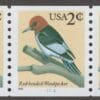 Scott# 3045 "RED HEADED WOODPECKER" PNC(5) P#111111-EXTRA BLACK 1