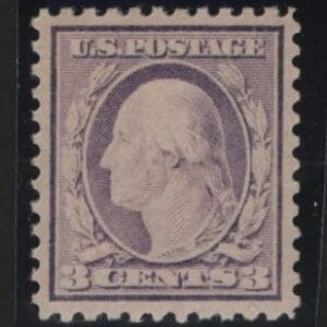 Scott# 501 "WASHINGTON" MNH FLAT PLATE TYPE I, CHOICE CENTERING