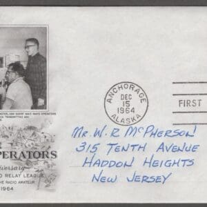Scott# 1260 "AMATEUR RADIO" ARTCRAFT FIRST DAY COVER