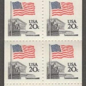 Alternative view of Scott# 1896b BK140 "FLAG OVER SUPREME COURT" INTACT BOOKLET (10)