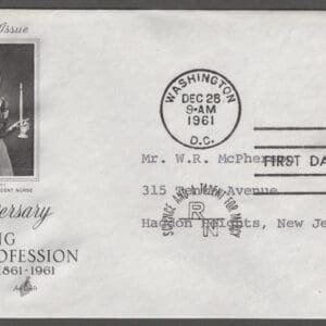Scott# 1190 "NURSING" ARTCRAFT FIRST DAY COVER