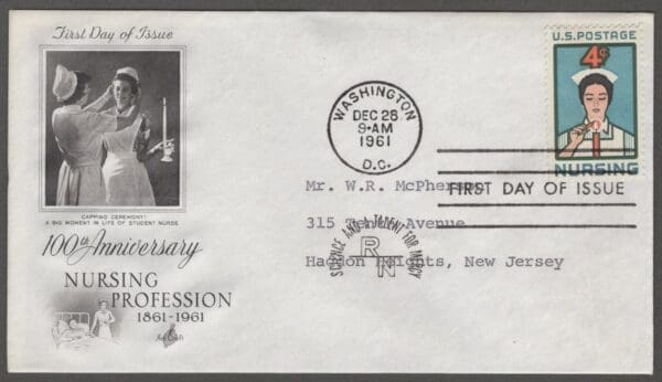 Scott# 1190 "NURSING" ARTCRAFT FIRST DAY COVER