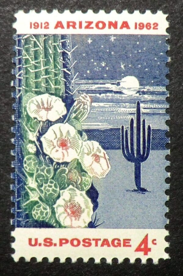 Scott# 1192 "ARIZONA STATEHOOD" MNH SINGLE, NICELY CENTERED