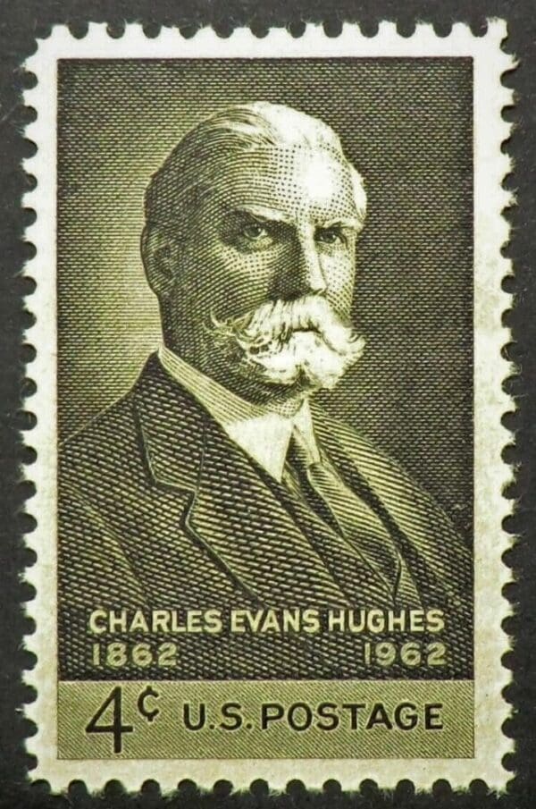 Scott# 1195 "CHARLES E HUGHES-N.Y. GOVERNOR" MNH, NICELY CENTERED