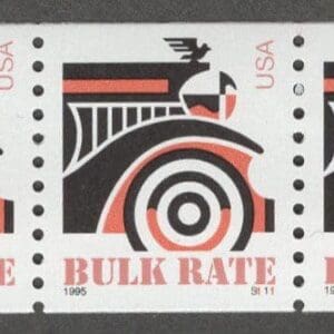 Scott# 2905 "AUTOMOBILE" MNH PNC3, PLATE # S111, NICELY CENTERED
